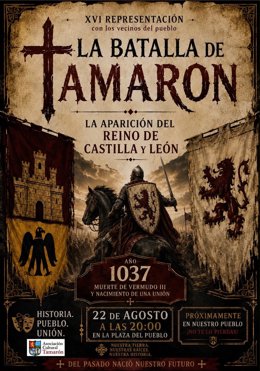 Tamarón (Burgos) reúne este sábado a más de 70 participantes en la XVI Representación de la Batalla de 1037