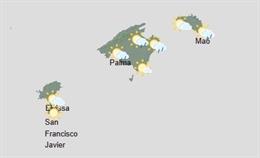 El tiempo hoy, viernes 21 de agosto, en Baleares.