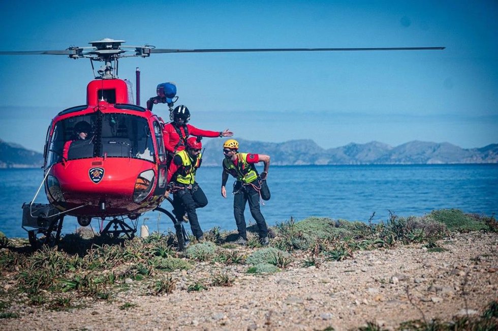 Un año de sa Milana: el helicóptero de Bomberos de Mallorca participa en 183 rescates y emergencias.