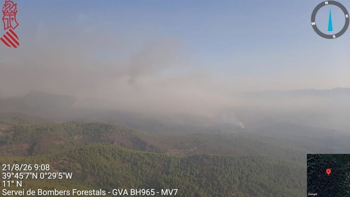 Incendio en la Calderona
