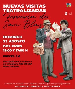Cartel de la actividad.