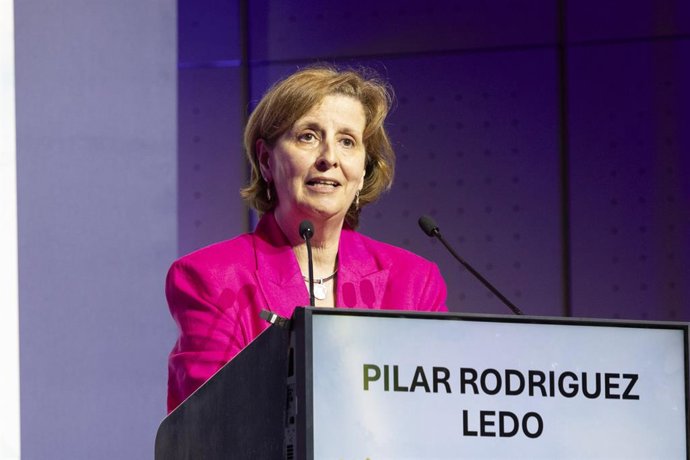 Foto da presidente da SEMG, Pilar Rodríguez.