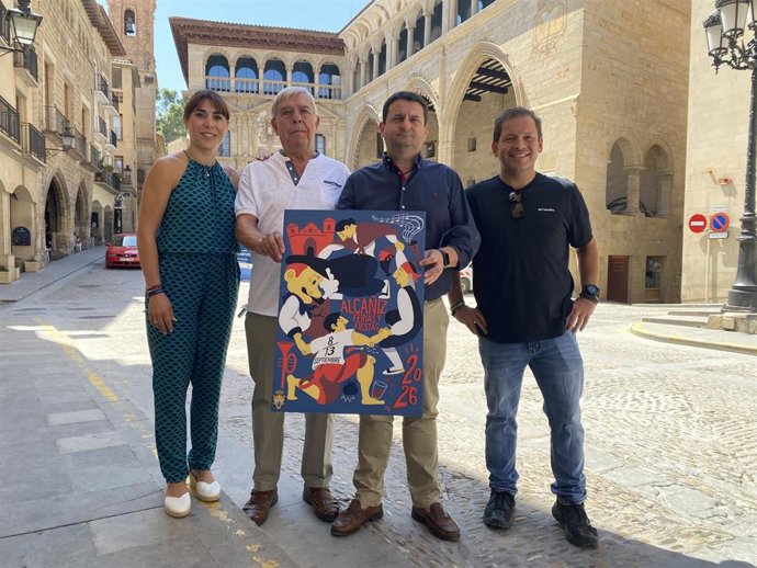 Alcañiz presenta sus Fiestas Patronales 2026 en honor a la Virgen de Pueyos y al Santo Ángel Custodio que tendrán lugar desde el martes 8 al domingo 13 de septiembre.