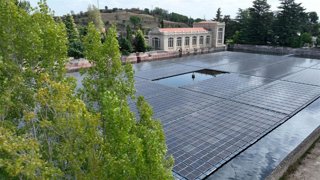 Planta fotovoltaica de Canal de Isabel II.