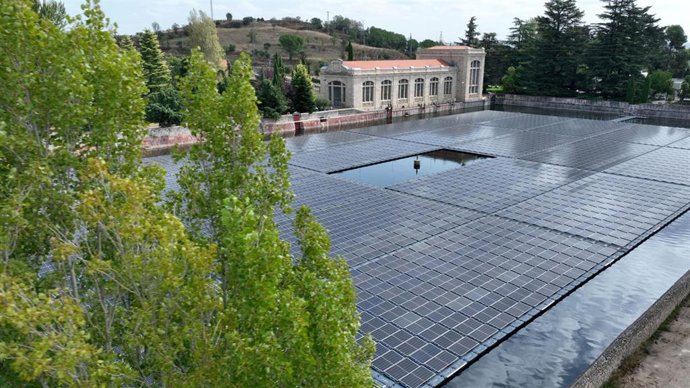 Planta fotovoltaica de Canal de Isabel II.