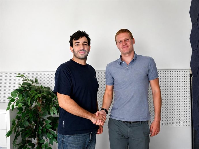 El ceo de Waiis, Paulo Gómez, i el fundador i ceo de SharetoGo, Mario Levy.
