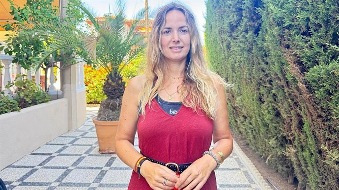 La portavoz adjunta del grupo municipal Vox Málaga, Yolanda Gómez, en una imagen de archivo.