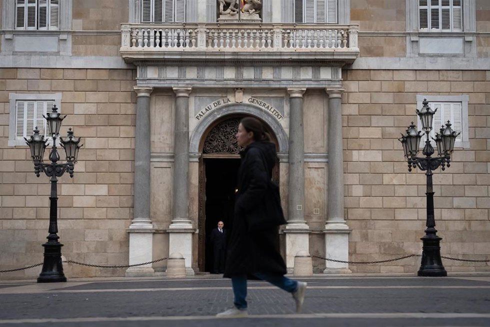 Archivo - Sede del Palau de la Generalitat en la plaza Sant Jaume