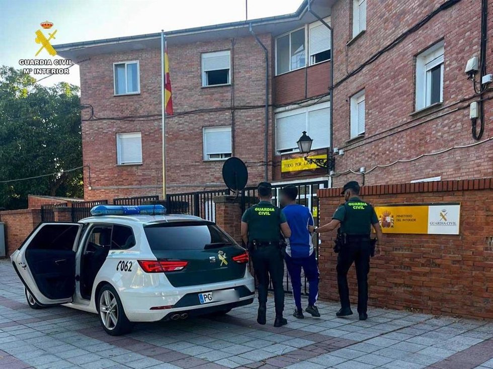 Momento de una de las detenciones.