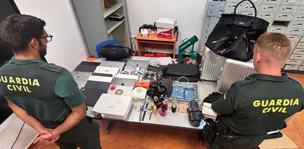 Pillado en Eivissa con objetos robados por valor de 120.000 euros.