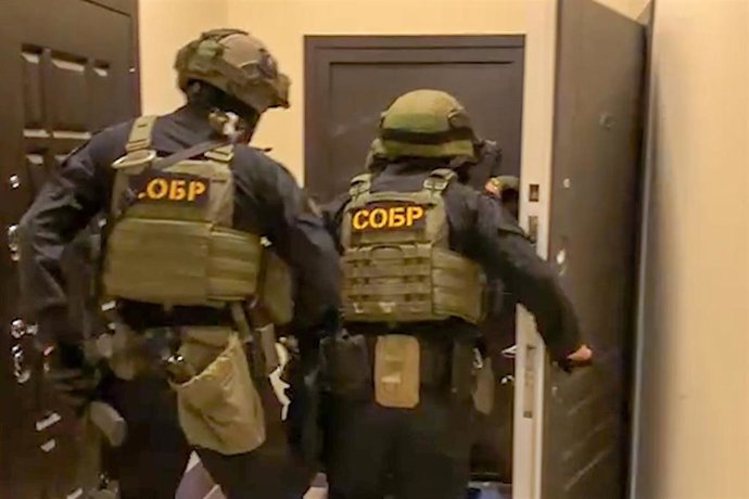 Archivo - Agentes del FSB, en una imagen de archivo.