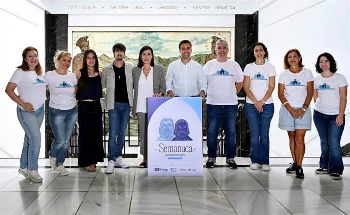 Presentación de las fiestas de los Santos Mártires en Santander