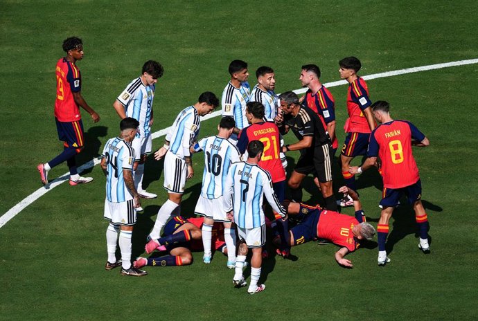 Archivo - España - Argentina, final del Mundial 2026