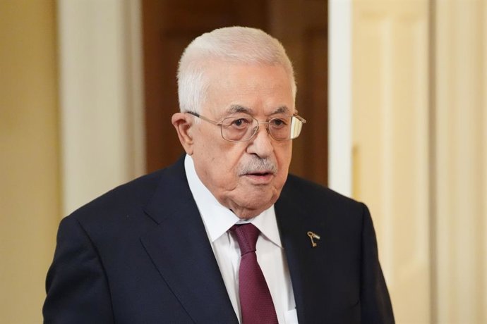 Archivo - Arquivo - O presidente da Autoridade Palestina, Mahmud Abbas, em uma foto de arquivo.