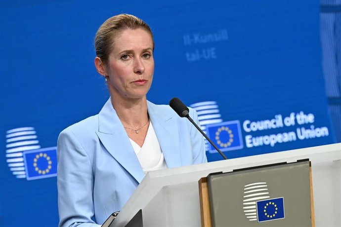 Archivo - La Alta Representante de la Unión Europea para la Política Exterior, Kaja Kallas.