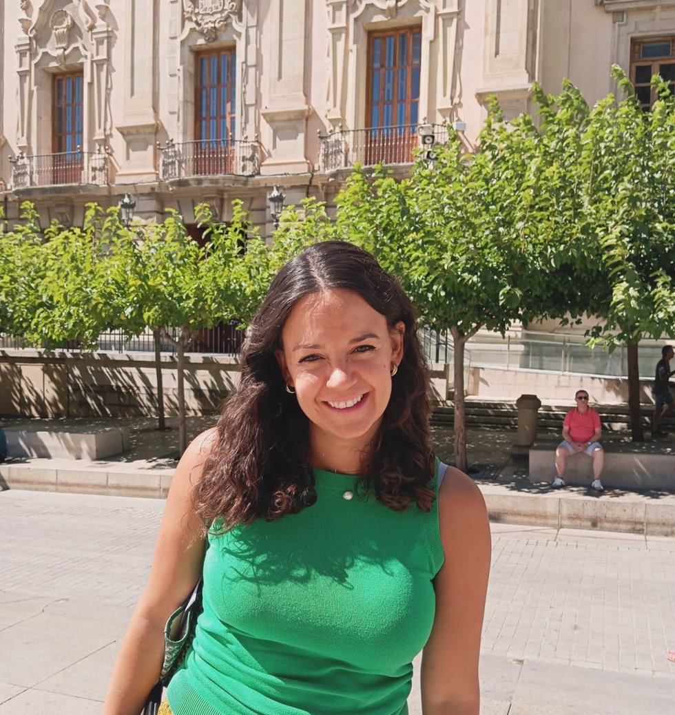 La concejala del PP de Jaén María Segovia.