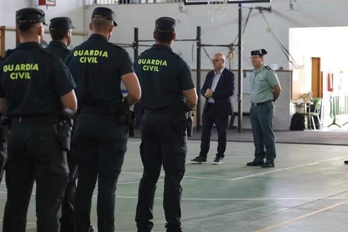 Archivo - Guardias civiles en prácticas en Jaén