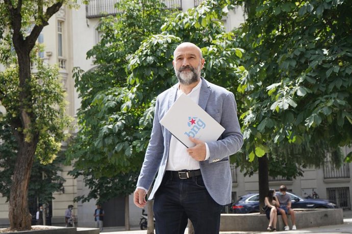 Archivo - El diputado del BNG en el Congreso de los Diputados, Néstor Rego, en Madrid, en una imagen de archivo.