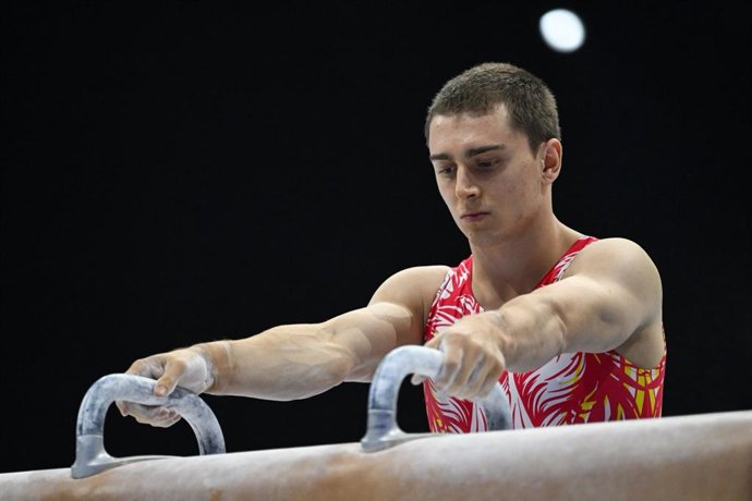 Ignacio Yockers, durante una competición.