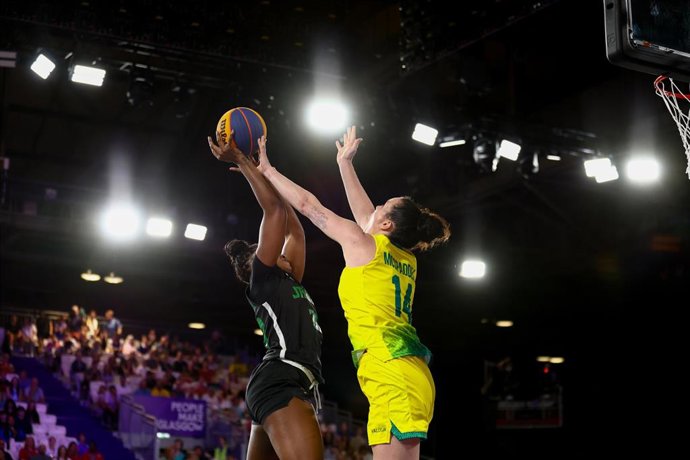 Lara McSpadden, durante un partido.