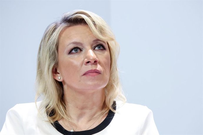 Archivo - La portavoz de Exteriores rusa, Maria Zakharova