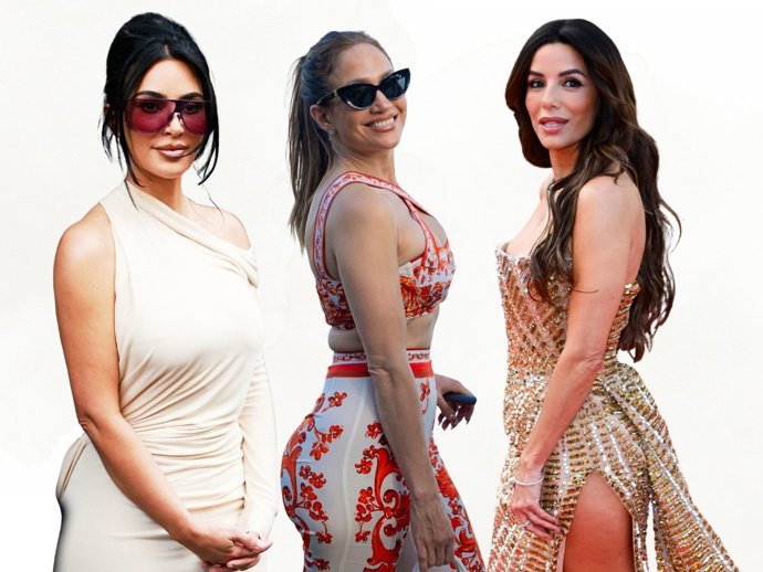 Cómo conseguir unos glúteos firmes como los de Kim Kardashian, Jennifer Lopez o Eva Longoria