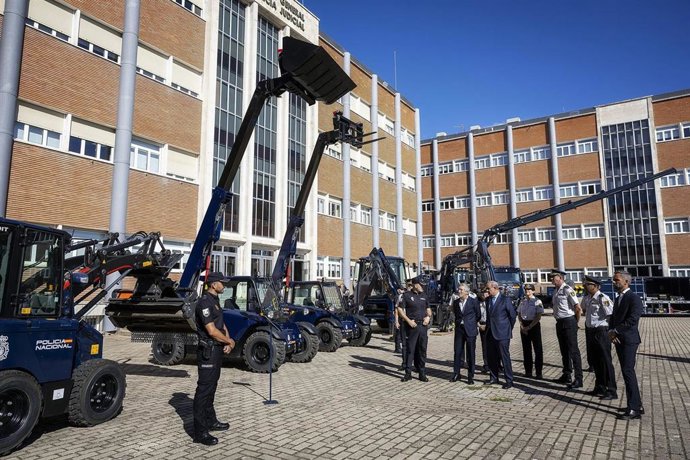 El Grupo Operativo de Intervenciones Técnicas (GOIT) de la Policía Nacional recibe nuevos medios valorados en tres millones de euros