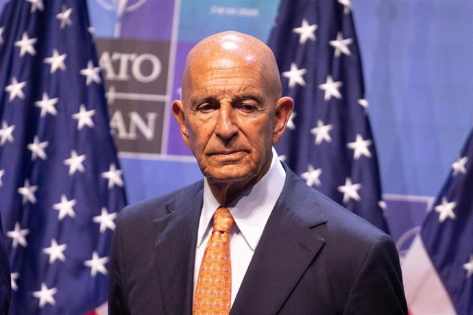 Archivo - El embajador de Estados Unidos en Turquía, Tom Barrack 