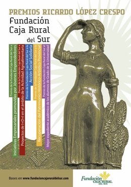 Cartel de los Premios Ricardo López Crespo.