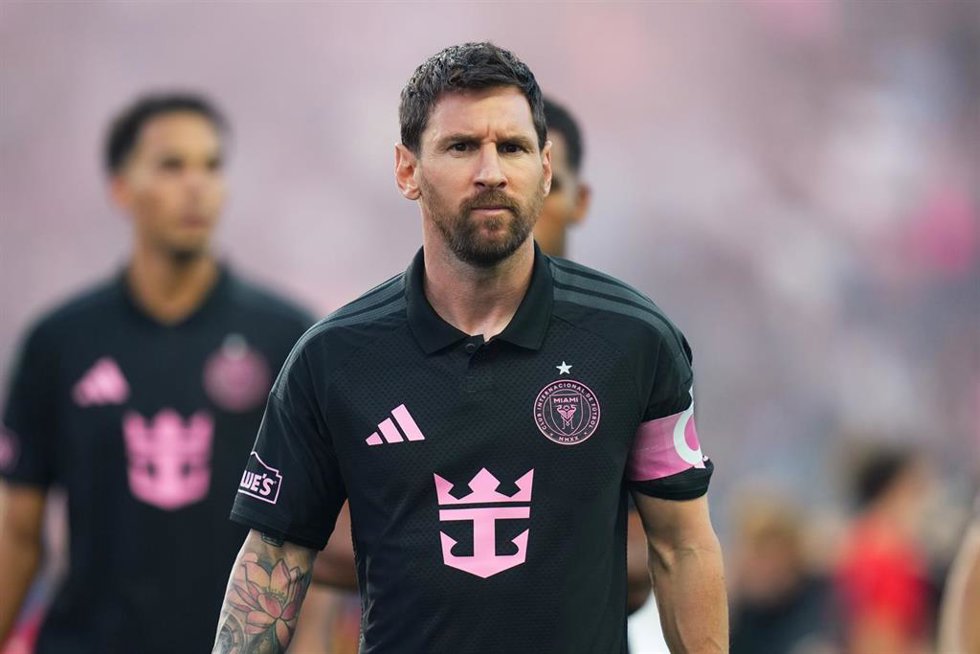 El jugador del Inter Miami Leo Messi en el partido de la MLS contra Philadelphia Union en el Subaru Park