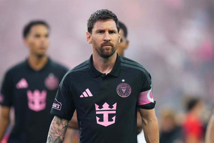 August 19, 2026: Inter Miami Foward Lionel Messi (10) prior to an MLS match against the Philadelphia Union at Subaru Park in Chester, Pennsylvania. Kyle Rodden/CSM