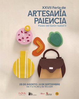 Cartel de la XXVIII Feria de Artesanía de Palencia