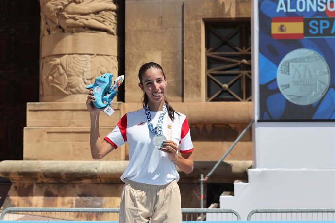 Sandra Alonso estrena el medallero de España en los Juegos Mediterráneos con una plata en contrarreloj