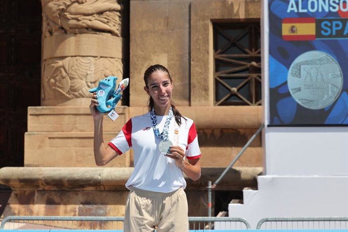 Sandra Alonso estrena el medallero de España en los Juegos Mediterráneos con una plata en contrarreloj