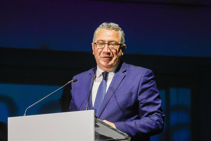 Archivo - El presidente del PP en la provincia de Alicante, Toni Pérez, en una imagen de archivo