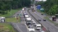 Retenciones de siete kilómetros en la AP-8 en Irun, sentido Francia, por afluencia de tráfico