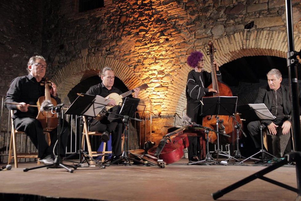 Actuación de Capella de Ministrers en el XXIII Festival Internacional en el Camino de Santiago.