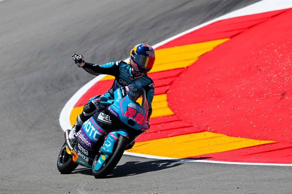 Máximo Quiles en Motorland Aragón.