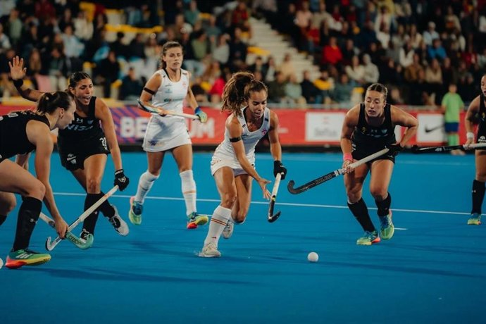 La selección española femenina de hockey hierba