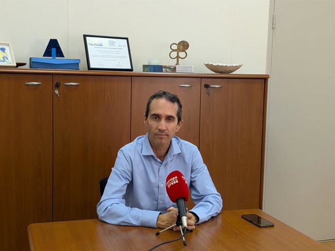 El conseller de Bienestar Social del Consell de Mallorca y presidente del Instituto Mallorquín de Asuntos Sociales (IMAS), Guillermo Sánchez, en una entrevista con Europa Press.