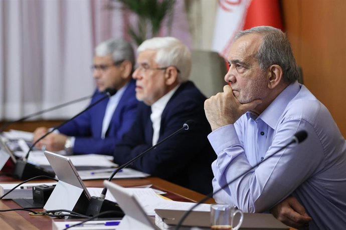 El presidente de Irán, Masud Pezeshkian