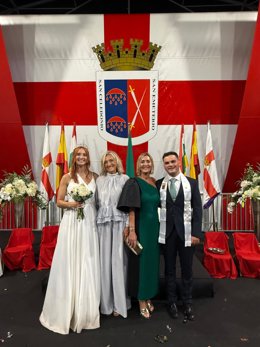 Leyre Amor y Víctor Fernández, coronados reyes de las fiestas patronales de Calahorra 2026