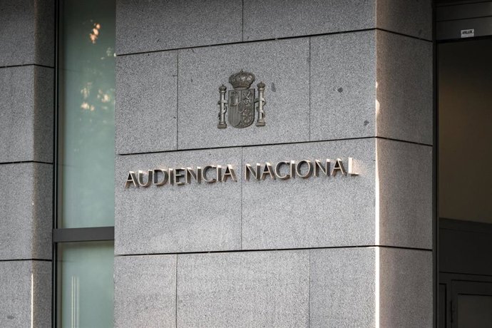 Archivo - Fachada de la Audiencia Nacional
