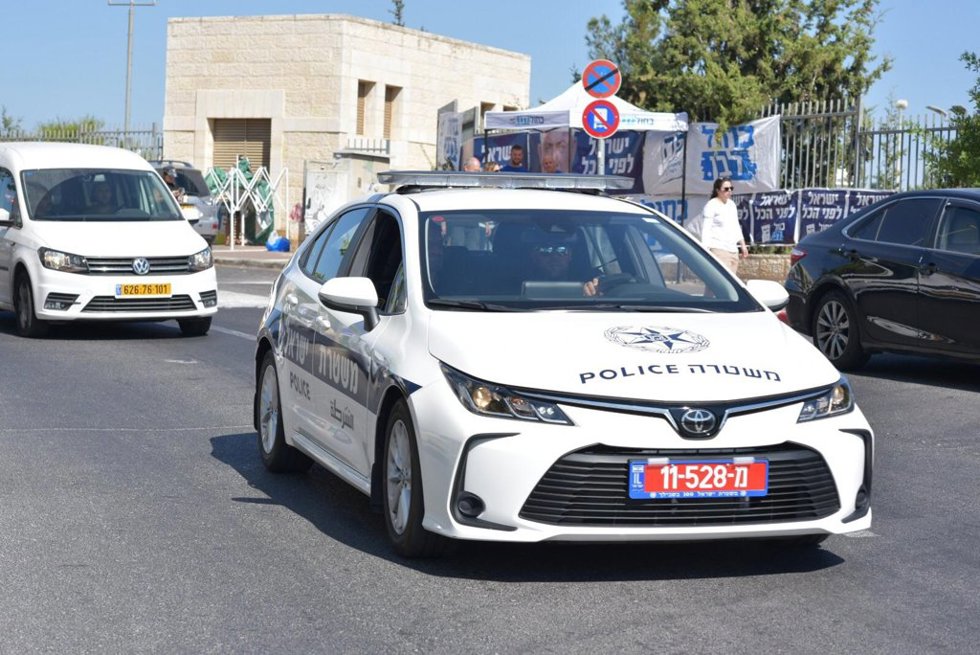 Coche de la Policía de Israel