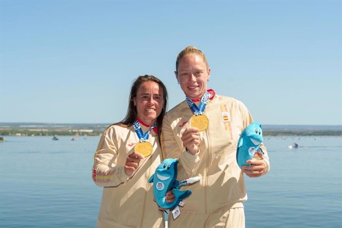Miriam Vega e Isabel Contreras conquistan el segundo oro para España en los Juegos Mediterráneos
