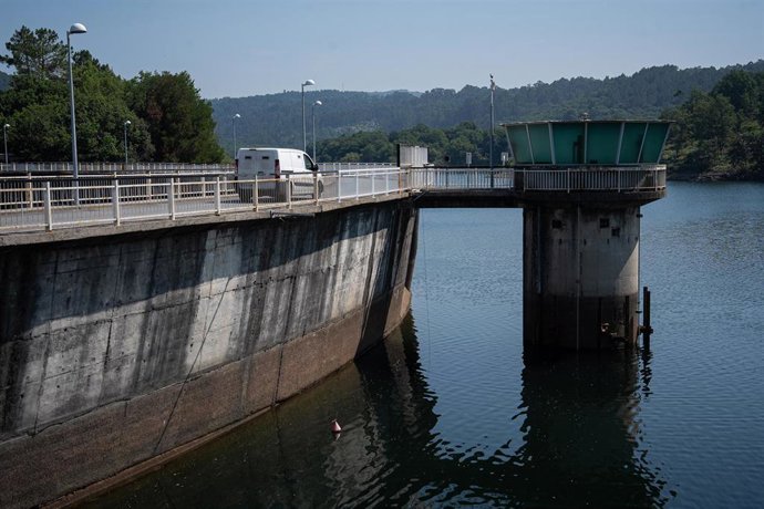 Archivo - Embalse de Eiras entre Fornelos de Montes y Ponte Caldelas, a 8 de julio de 2026, en Pontevedra, Galicia (España).
