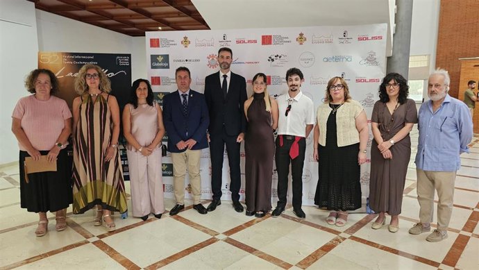 Inauguración del Festival Internacional de Teatro Contemporáneo Lazarillo en Manzanares.