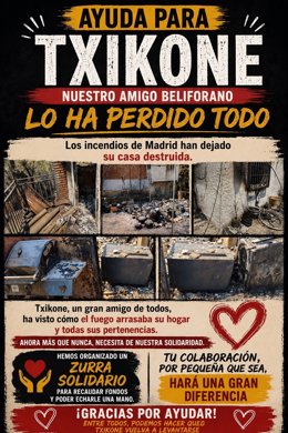 Imagen del cartel del zurra solidario