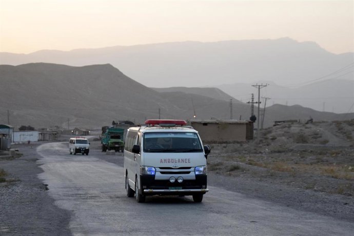 Ambulancia en Baluchistán (Pakistán)