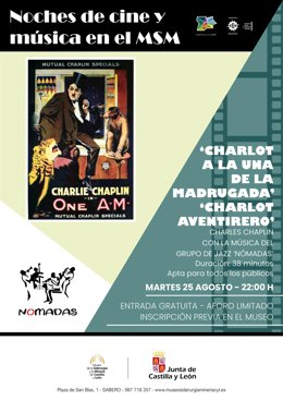 El Museo de la Siderurgia y la Minería de Sabero (León) cierra su ciclo 'Cine y música' con dos cortometrajes de Chaplin